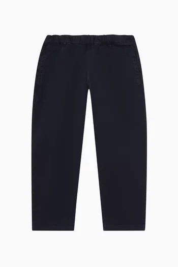 Straight-leg Pants in Twill