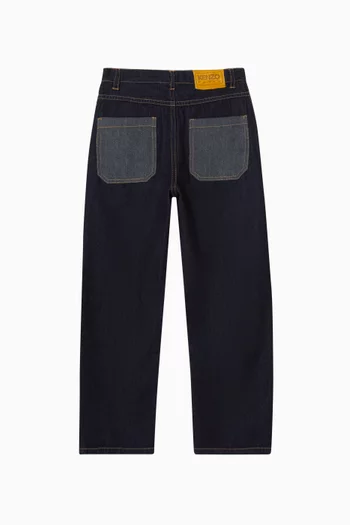 Straight-leg Jeans in Denim