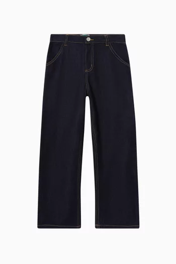 Straight-leg Jeans in Denim