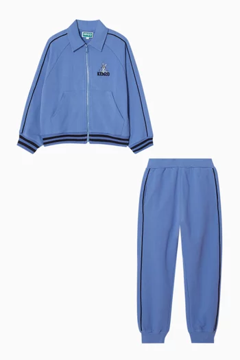 Jacket & Trousers Set in Fleece