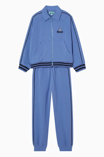 Jacket & Trousers Set in Fleece