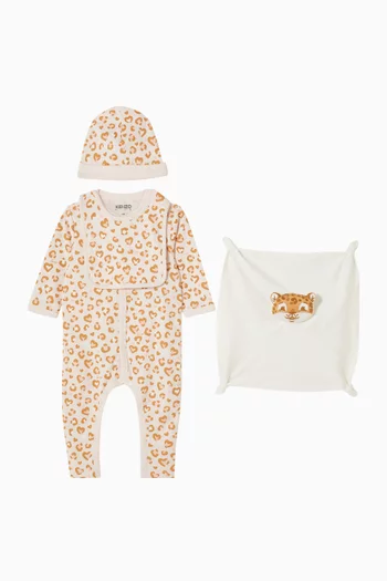 All-over Print Gift Set in Cotton