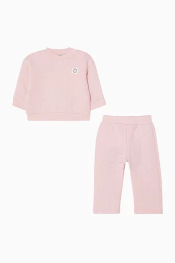 Sweatshirt & Pants Set in Jersey