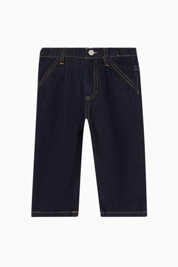 Straight-leg Jeans in Denim