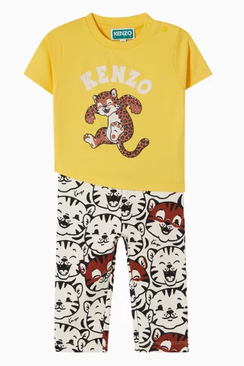 Animal Graphic T-Shirt in Organic Cotton