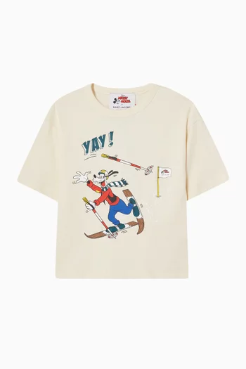 x Disney Goofy T-Shirt in Cotton