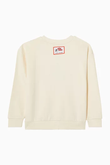 Ski Mickey Mouse Graphic Sweatshirt
