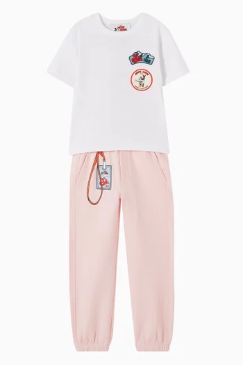 x Disney Sweatpants in Fleece
