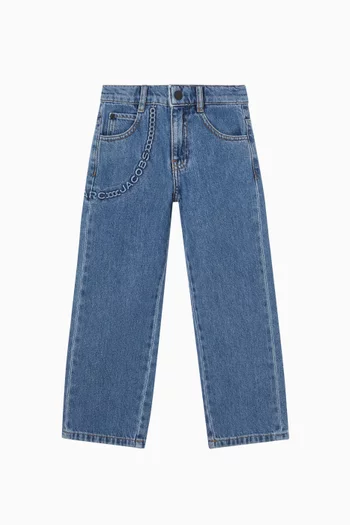 Straight-leg Jeans