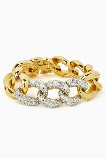 1990s Vintage Curb Chain Bracelet