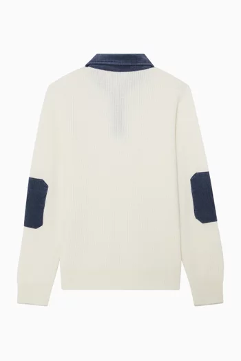 English-rib Polo in Cashmere