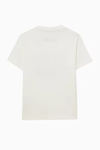 Printed T-shirt in Cotton Jersey