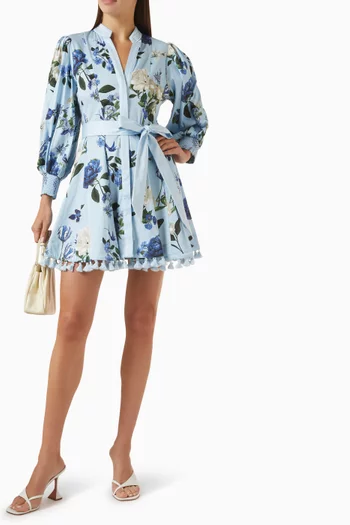 Lucy Mini Shirtdress in Cotton