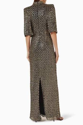 Sedona Crystal-embellished Gown