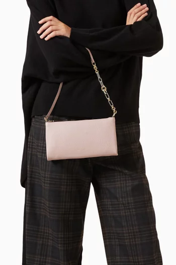 Fling Mini Pouch Bag in Leather