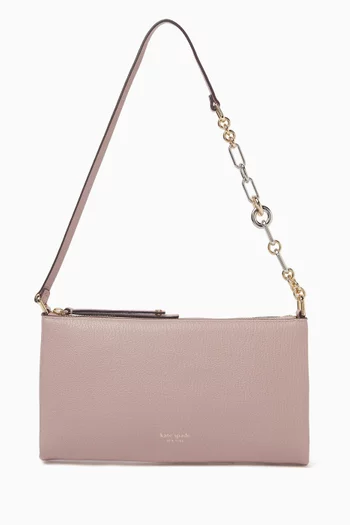 Fling Mini Pouch Bag in Leather