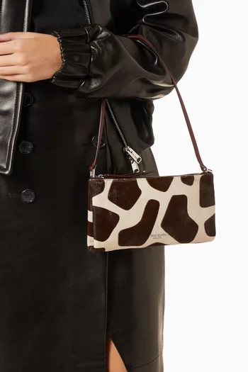 Fling Pouch Bag in Calf-hair