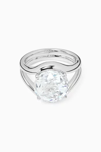 Rose-cut Signet Ring