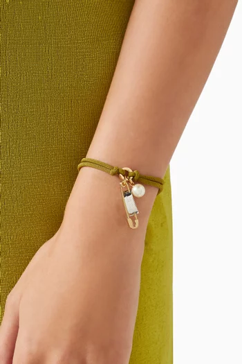 Bits & Baubles Sam Tag Cord Bracelet