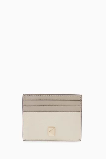 Deco Card Holder in Leather