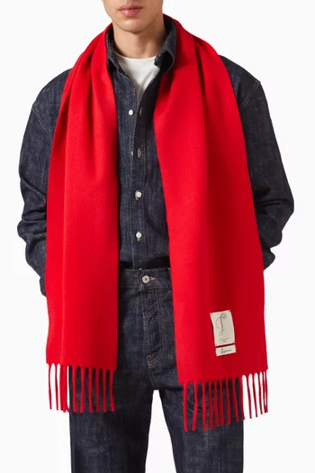 L'Écharpe Cavallo Scarf in Virgin Wool