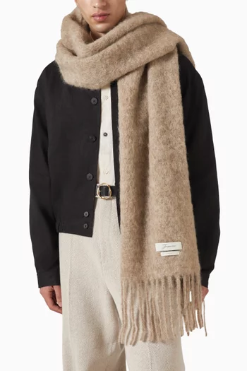 L'echarpe Scarf in Wool-blend