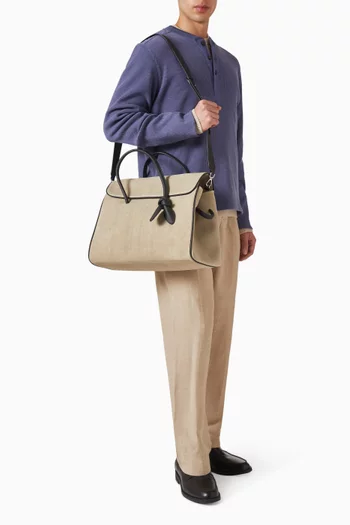 Le Cabas Turismo Bag in Canvas