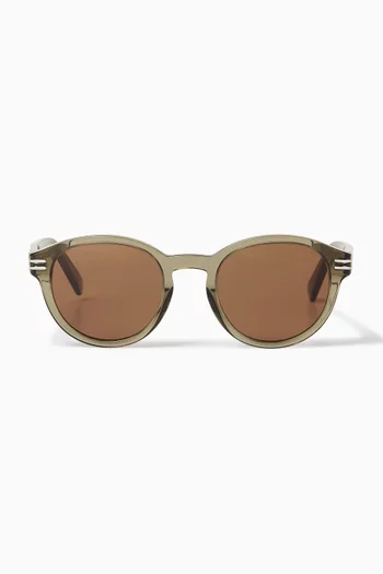 B.zero 1 Round Sunglasses in Acetate
