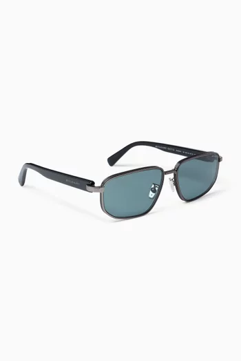 Octo Finissimo Sunglasses in Metal