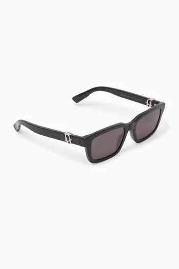 Dior Oblique S5I Rectangle Sunglasses in Acetate