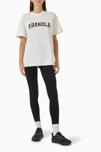 Varsity Oversized T-shirt in Organic Cotton