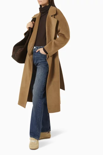 Harvard Wrap Coat in Cashmere