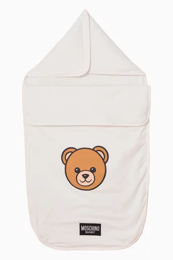 Teddy Bear Sleeping Bag in Cotton