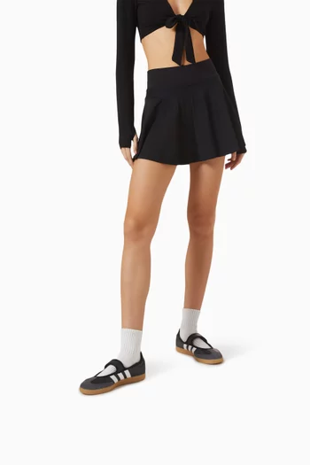 Samba Jane Ballerina Sneakers in Leather