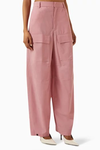 Evan Cargo Pants in Virgin Wool