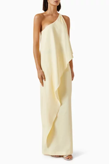 Susanna One-shoulder Top in Viscose