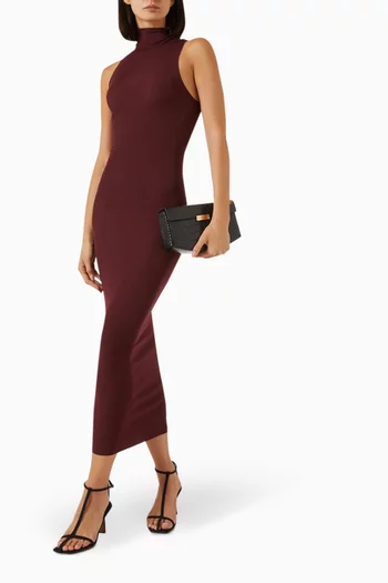 Cosima Sleeveless Midi Dress in Viscose