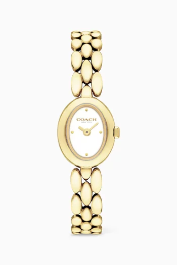 Sammy Quartz Stainless Steel Watch, 18mm
