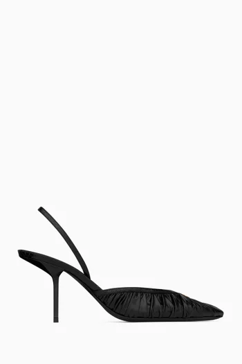 Folie 75 Slingback Pumps in Leather