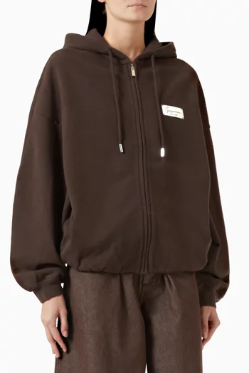Le Montaigne Logo-patch Hoodie in Cotton