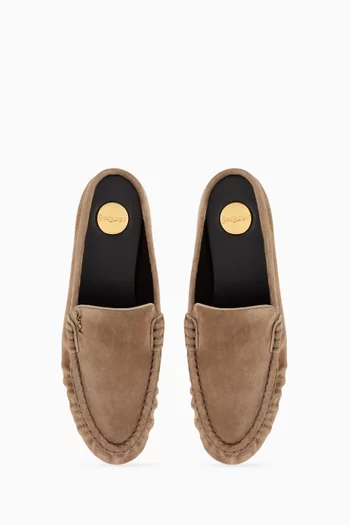 Le Loafer Mules in Suede