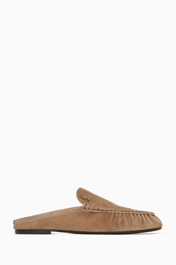 Le Loafer Mules in Suede