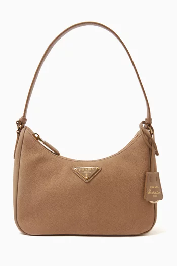 Re-Edition 2005 Mini Bag in Nubuck & Leather