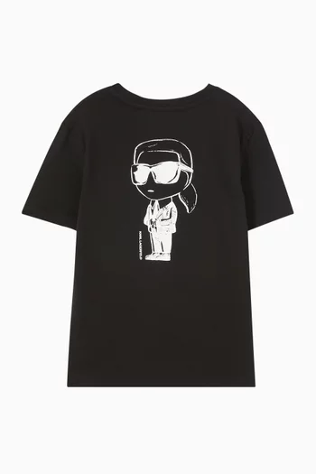 Graphic T-Shirt in Cotton Jersey