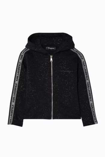 Sparkle Zip Hoodie