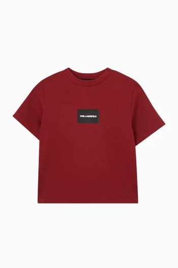 Logo T-shirt in Organic Cotton