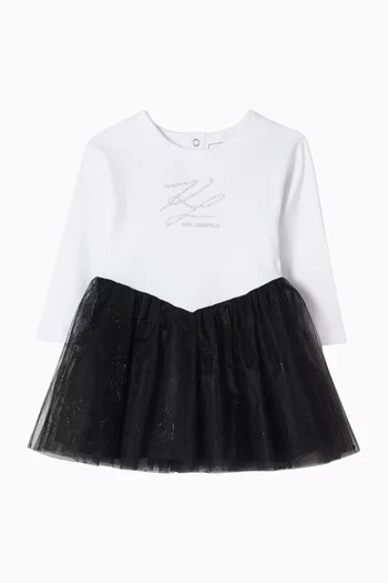 Tulle Ceremony Dress in Cotton