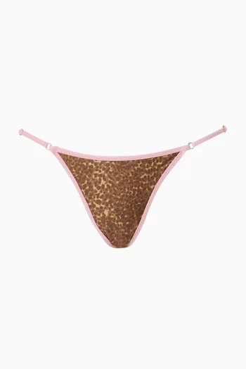 Luna Bikini Briefs in Satin