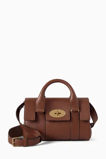 Mini Bayswater Top-handle Bag in Leather