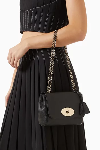 Lily Crossbody Bag in Glossy Goat Leather